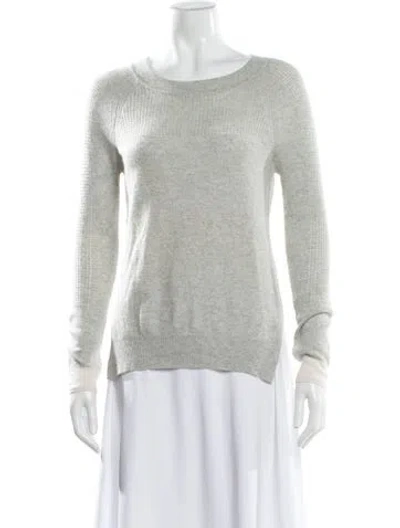 Pre-owned Duffy Wool Scoop Neck Sweater In Multi