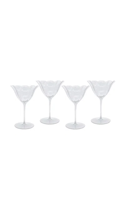 Duggan Society Lily Clear Wine Glass (set Of 4)
