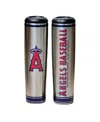 Dugout Mugs Los Angeles Angels 20 oz Metal Bat Tumbler In Gray