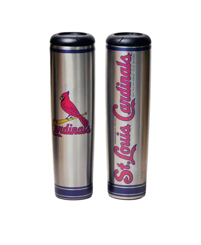 Dugout Mugs St. Louis Cardinals 20 oz Metal Bat Tumbler In Silver