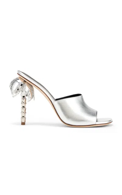 Duha Palmira Mule In Silver
