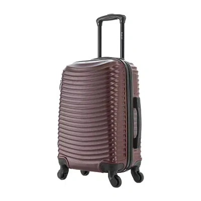 Dukap Adly 20" Carry-on Hardside Lightweight Spinner Luggage In Red
