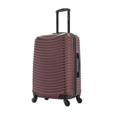 Dukap Adly 24" Hardside Lightweight Spinner Luggage In Red