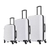 Dukap Adly 3-pc.hardside Lightweight Spinner Luggage Set In White