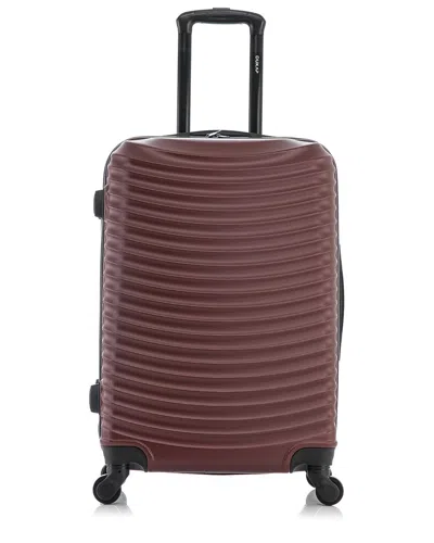 Dukap Adly Lightweight Hardside Spinner 24in In Red