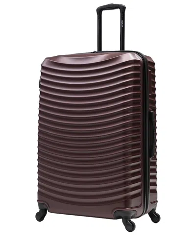 Dukap Adly Lightweight Hardside Spinner Suitcase In Purple