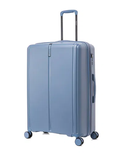 Dukap Airley Lightweight Expandable Hardside Spinner Luggage In Blue