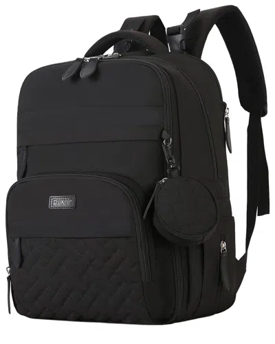 Dukap Baby-pro Expandable Diaper Backpack In Black