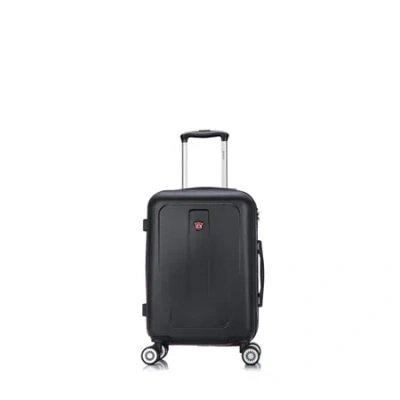 Dukap Crypto Lightweight Hardside Spinner 20'' Carry-on In Black