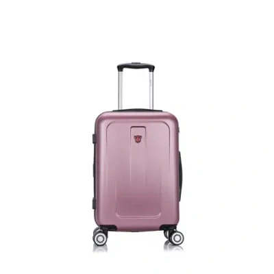 Dukap Crypto Lightweight Hardside Spinner 20'' Carry-on In Pink