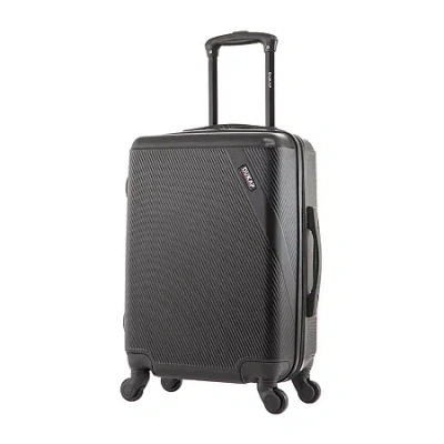 Dukap Discovery 20 Inch Hardside Lightweight Carry-on Spinner Luggage In White