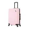 Dukap Discovery 24" Hardside Lightweight Spinner Luggage In Pink