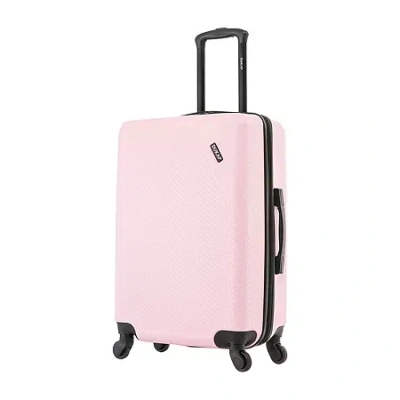 Dukap Discovery 24" Hardside Lightweight Spinner Luggage In Pink