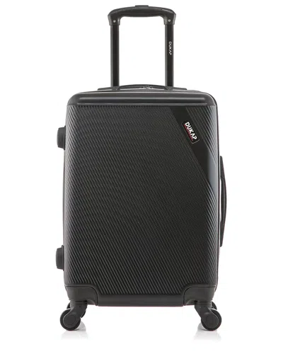Dukap Discovery Lightweight Hardside Spinner 20in In Black