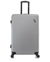 Dukap Discovery Lightweight Hardside Spinner 28in In Silver