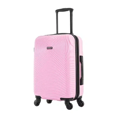 Dukap Inception 20" Carry-on Hardside Lightweight Spinner Luggage In Pink