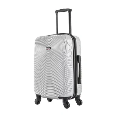 Dukap Inception 20" Carry-on Hardside Lightweight Spinner Luggage In Silver
