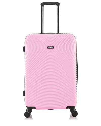 Dukap Inception Lightweight Hardside Spinner 24in In Pink
