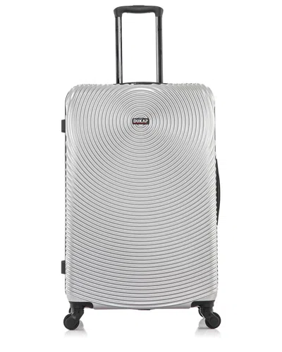 Dukap Inception Lightweight Hardside Spinner 28in In Silver
