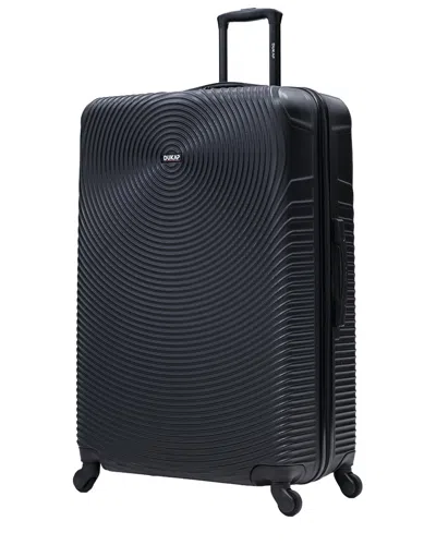 Dukap Inception Lightweight Hardside Spinner Suitcase In Black