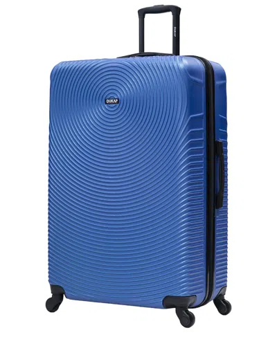 Dukap Inception Lightweight Hardside Spinner Suitcase In Blue