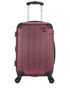 Dukap Intely Hardside 20in Carry-on With Integrate In Red
