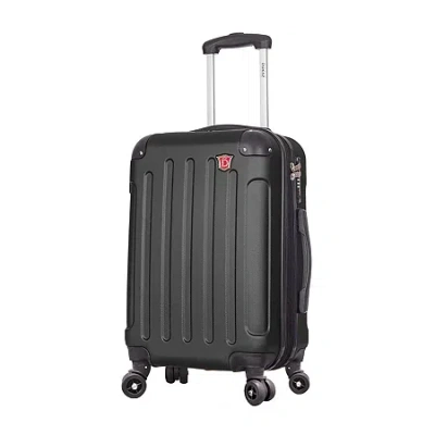 Dukap Intely Hardside Spinner 20'' Carry-on With Usb Port In Black