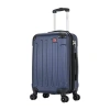 Dukap Intely Hardside Spinner 20'' Carry-on With Usb Port In Blue