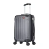 Dukap Intely Hardside Spinner 20'' Carry-on With Usb Port In Gray