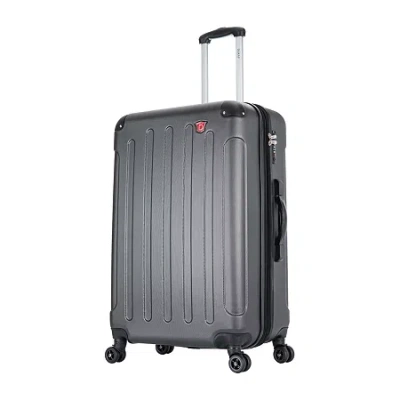Dukap Intely Hardside Spinner 28'' With Integrated Weight Scale In Gray