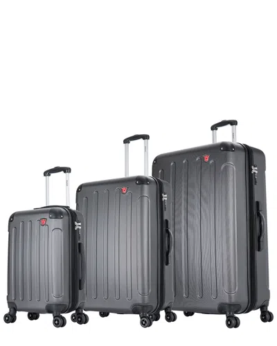 Dukap Intely Smart Hardside 3pc Set With Usb Port