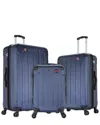 Dukap Intely Smart Hardside 3pc Set With Usb Port