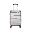 Dukap Rodez Lightweight Hardside Spinner 20'' Carry-on In Silver