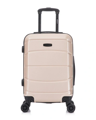 Dukap Sense Lightweight Hardside Spinner Luggage 2 In Brown