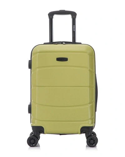 Dukap Sense Lightweight Hardside Spinner Luggage 2 In Green