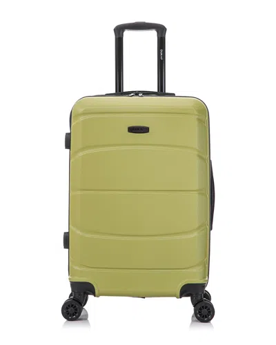 Dukap Sense Lightweight Hardside Spinner Luggage 24 In Green