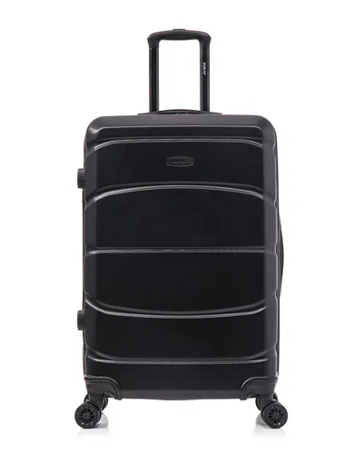 Dukap Sense Lightweight Hardside Spinner Luggage 28 In Black