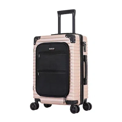 Dukap Tour 20 Inch Hardside Lightweight Carry-on Spinner Luggage In Multi