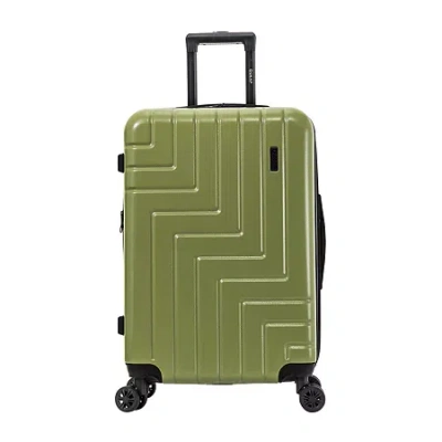 Dukap Zahav 24" Hardside Lightweight Spinner Luggage In Green