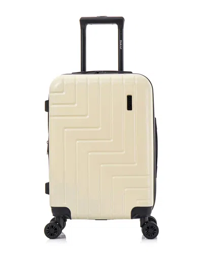 Dukap Zahav Lightweight Expandable Hardside Spinner Luggage 20 In Brown