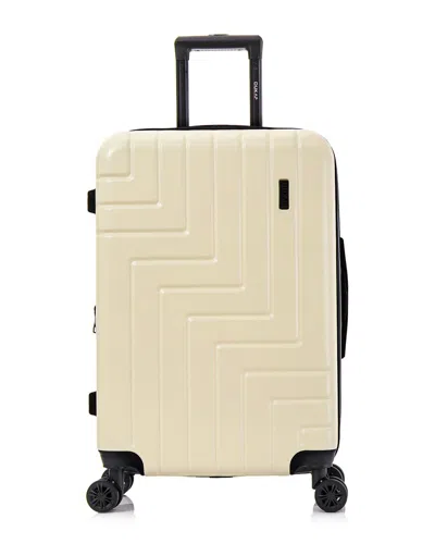 Dukap Zahav Lightweight Expandable Hardside Spinner Luggage 24 In Brown
