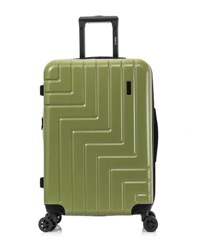 Dukap Zahav Lightweight Expandable Hardside Spinner Luggage 24 In Green