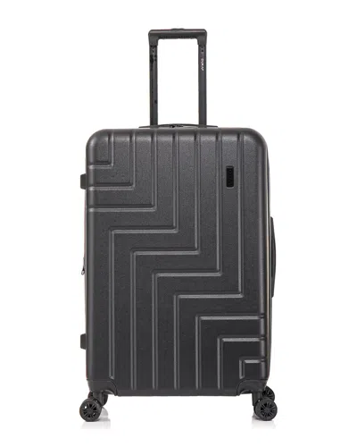 Dukap Zahav Lightweight Expandable Hardside Spinner Luggage 28 In Black