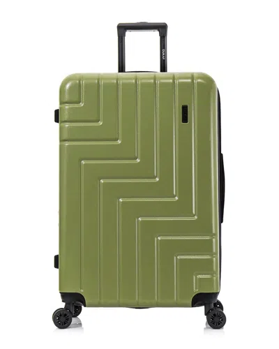 Dukap Zahav Lightweight Expandable Hardside Spinner Luggage 28 In Green