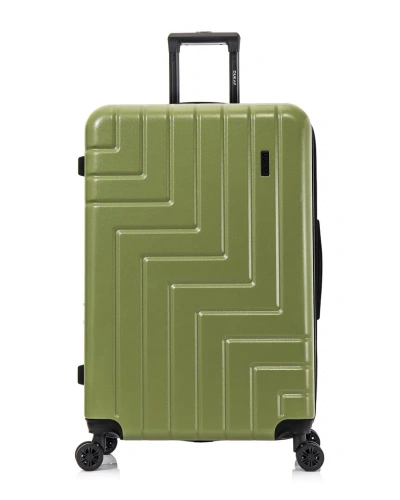 Dukap Zahav Lightweight Expandable Hardside Spinner Luggage 28 In Green