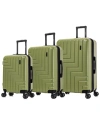 Dukap Zahav Lightweight Hardside Spinner 3 Piece L