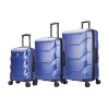 Dukap Zonix Hardside 3-pc Luggage Set In Blue