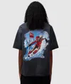 Duke & Dexter Duke + Dexter Ski T-shirt In Washed Black