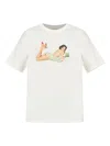 Duke & Dexter Graphic T-shirt In Neutral