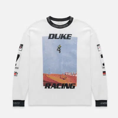 Duke & Dexter Men's Dr3 Otocross Vintage White Waffle Top